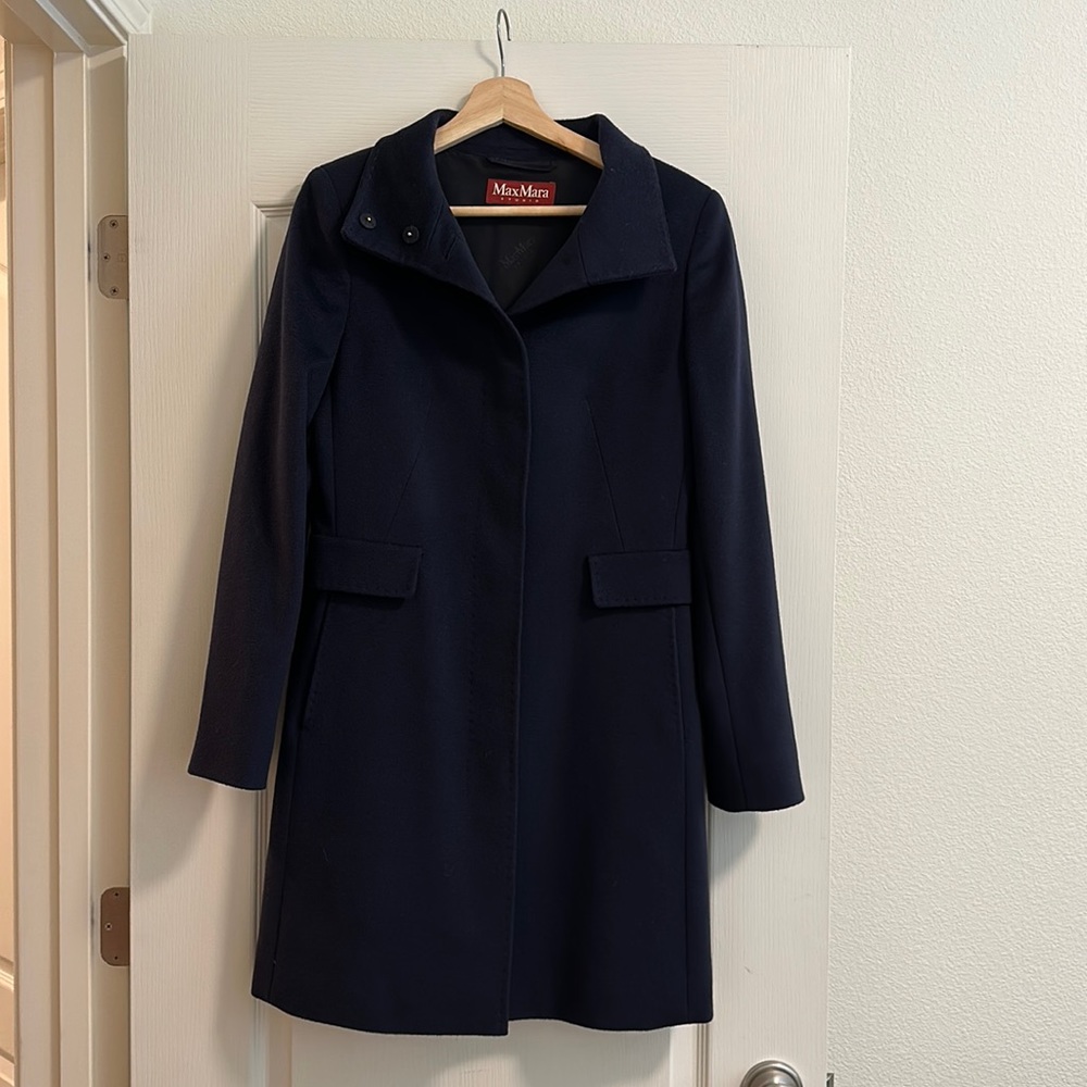 MaxMara Studio lined peacoat size US 8